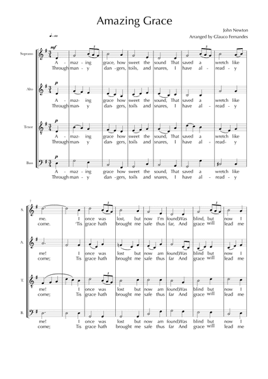 Amazing Grace (arr. Glauco Fernandes)