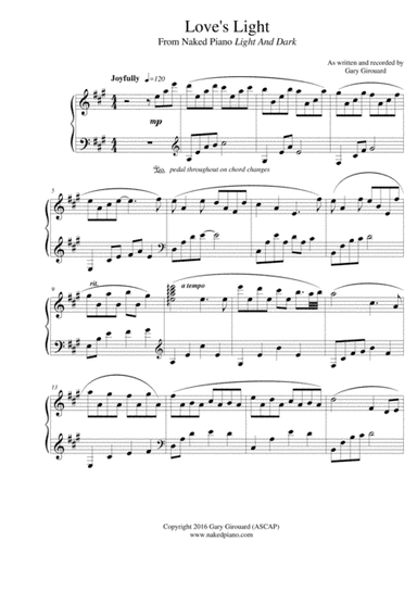 Love's Light (inspired by Pachelbel Canon)