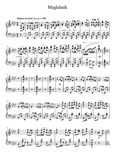 Filipino Folksong - Maglalatik (arr. Andrei Hadap)