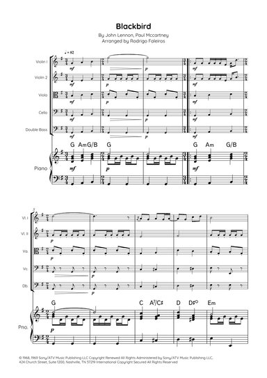 Blackbird (arr. Rodrigo Faleiros)