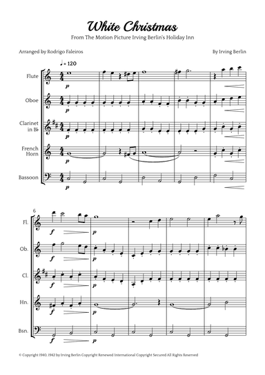 White Christmas (arr. Rodrigo Faleiros)
