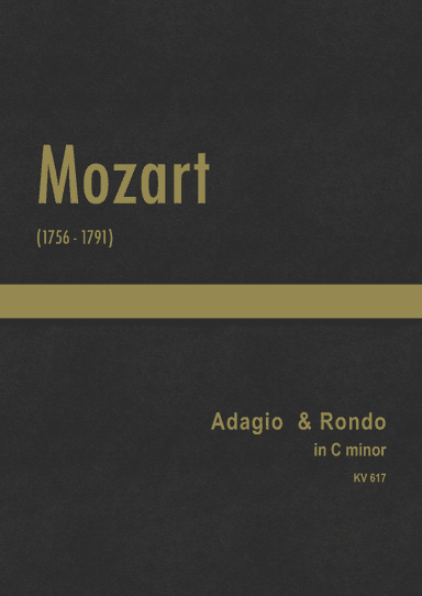 Mozart - Adagio & Rondo fro Glass harmonica, KV 617 (arr. J.G. Cucó Barber)
