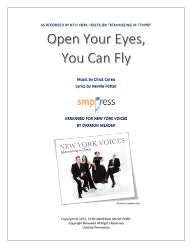 Open Your Eyes, You Can Fly (arr. Darmon Meader)