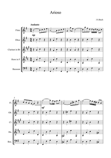 Arioso (arr. Alex Nunes Rodrigues)