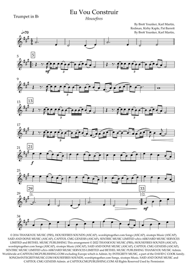 Build My Life (arr. Fabio Britto)