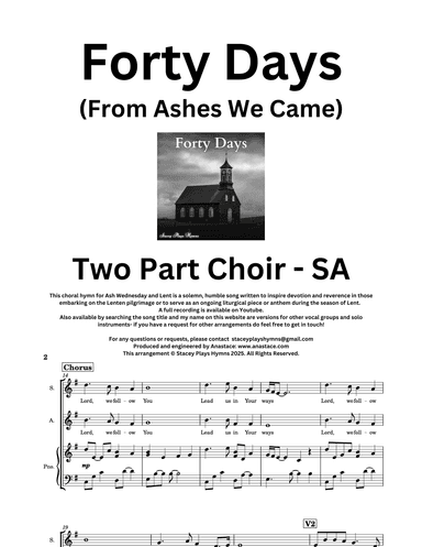 Forty Days (From Ashes We Came) - SA