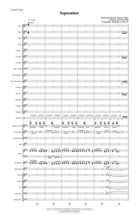 September (arr. Micah Byers)