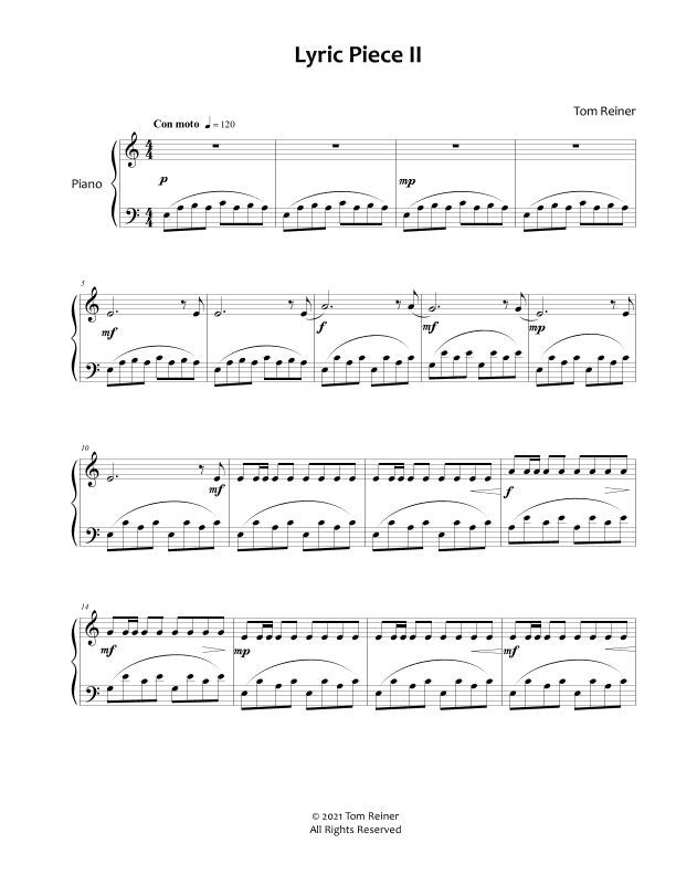 Lyric Piece II