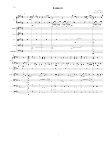 Estranged (arr. Betsuel Uesile Prado)
