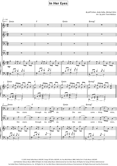 In Her Eyes (arr. John Trent Wallace)
