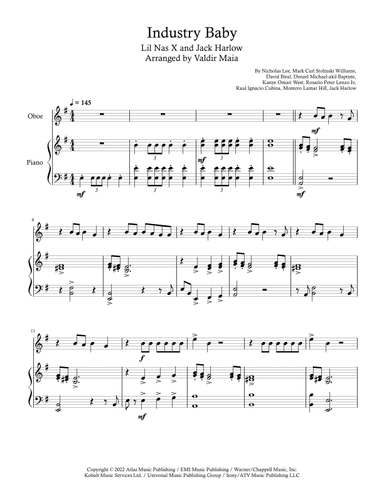 Industry Baby (arr. Valdir Maia)
