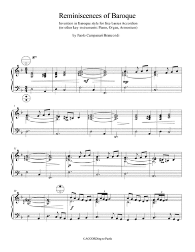 Reminiscences of Baroque