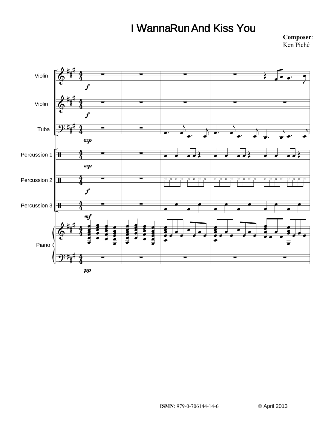 I Wanna Run And Kiss You