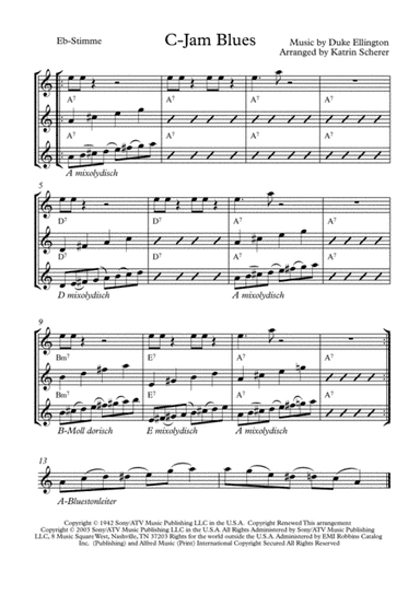 C-jam Blues (arr. Katrin Scherer)