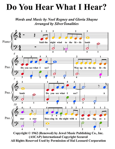 Do You Hear What I Hear (arr. SilverTonalities)