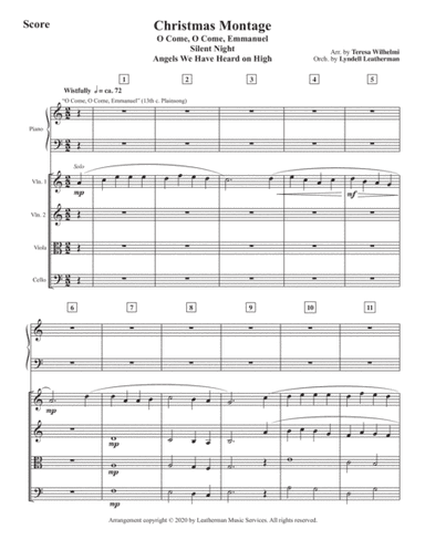 Christmas Montage (arr. Teresa Wilhelmi and Lyndell Leatherman)