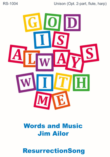 God Is Always with Me OCTAVO (Opt. 2-part, Flute & Harp)