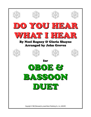 Do You Hear What I Hear (arr. John Groves)