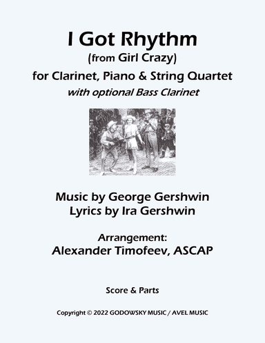 Girl Crazy Musical Notebook (arr. Alexander Timofeev)