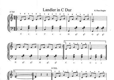 Landler in C Dur