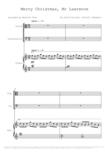 Forbidden Colours (arr. Beverly Chan)