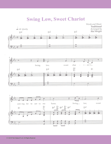 Swing Low Sweet Chariot (arr. Hal Wright)