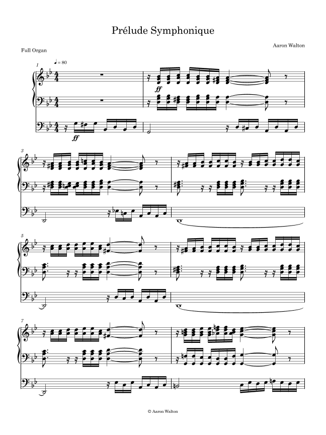 Prélude Symphonique