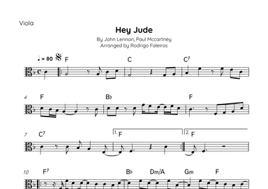 Hey Jude (arr. Rodrigo Faleiros)