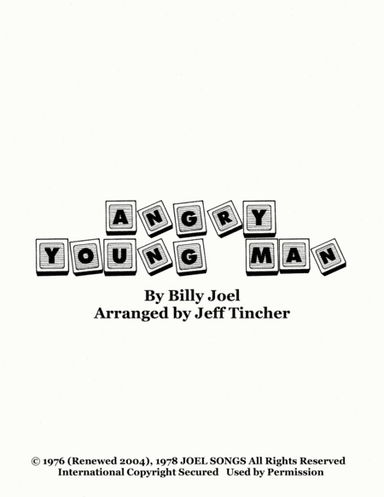 Angry Young Man (arr. Jeff Tincher)