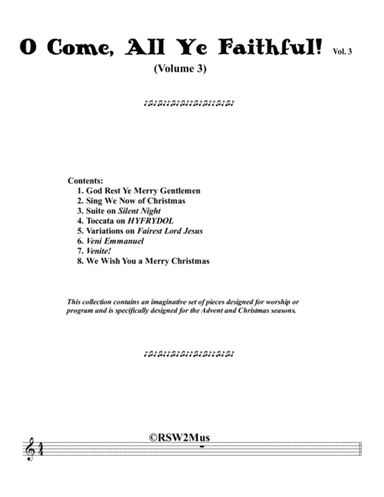 O Come, All Ye Faithful, Volume 3 (arr. Robert S. Wallace, II)