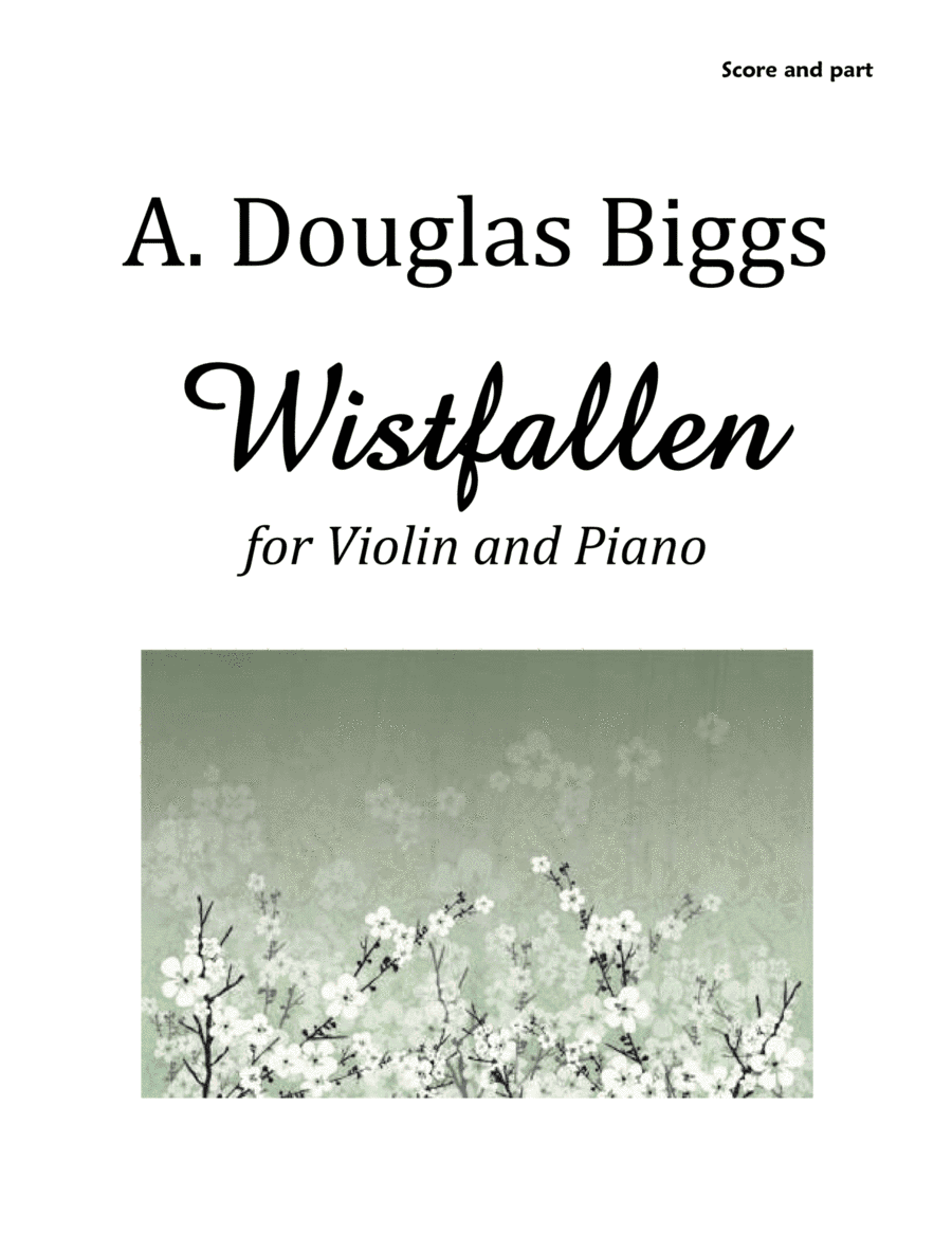 Wistfallen for Violin and Piano