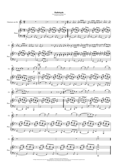 Hallelujah (arr. Rafael Brito)
