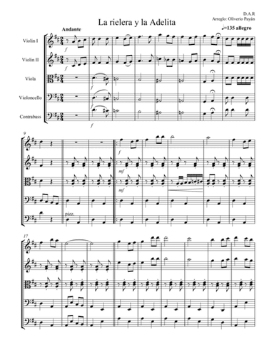 La Rielera y la Adelita songs from the Mexican revolution (arr. Oliver Payán)