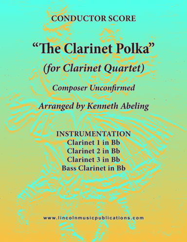 Clarinet Polka (for Clarinet Quartet) (arr. Kenneth Abeling)