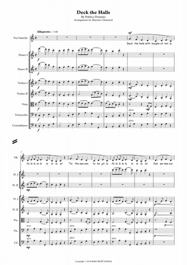 Deck The Halls (arr. Maurizio Chiavaroli)