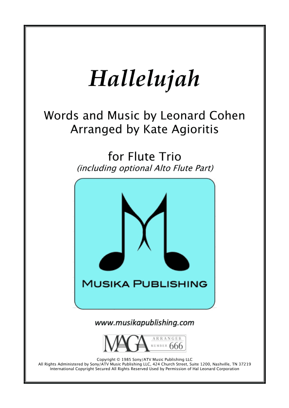 Hallelujah (arr. Kate Agioritis)