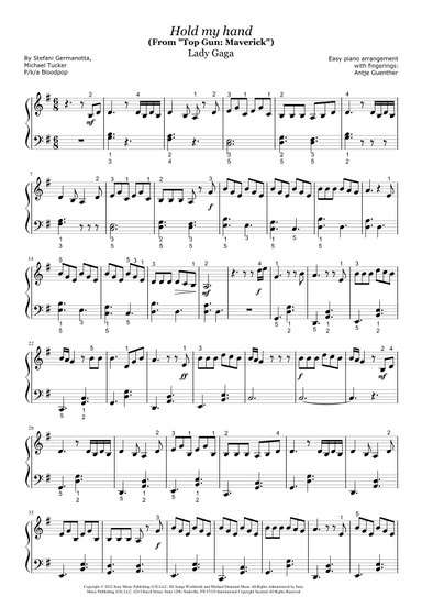 Hold My Hand (arr. Antje Günther)