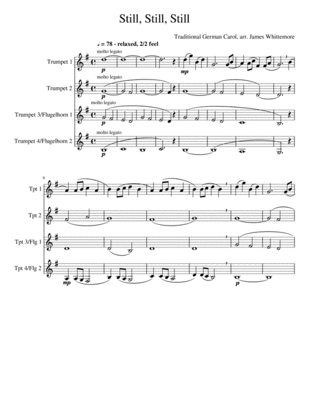 Still, Still, Still (arr. James Whittemore)