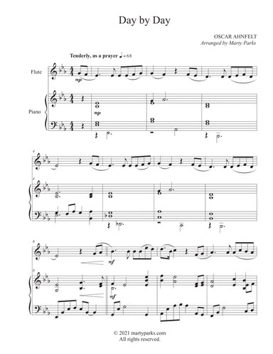 Day By Day (Flute-Piano) (arr. Marty Parks)