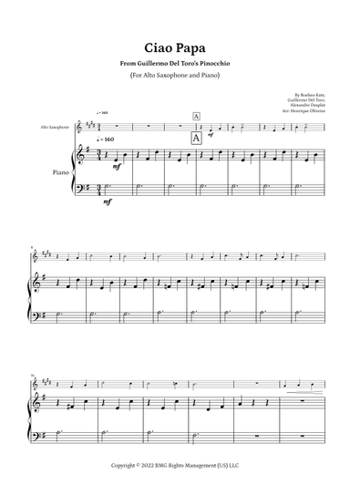Ciao Papa (arr. Henrique Oliveira)