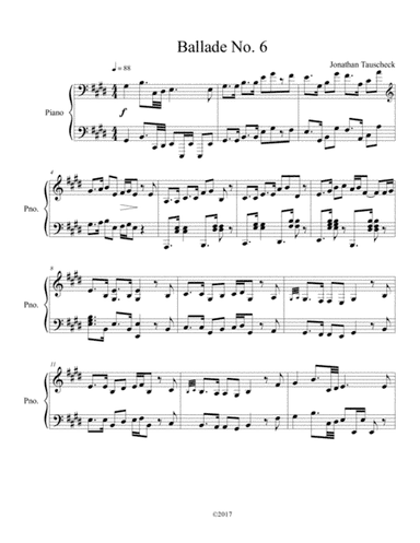 Ballade No. 6