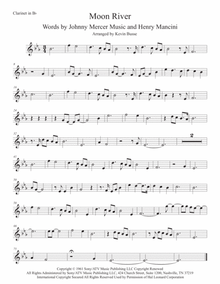 Moon River (arr. Kevin Busse)