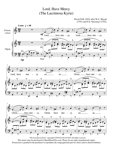 Lord, Have Mercy (The Lacrimosa Kyrie)