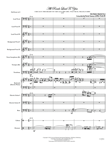 All Roads Lead To You (arr. Patrick Sheehan)