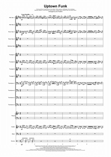Uptown Funk (arr. Ed Puddick)