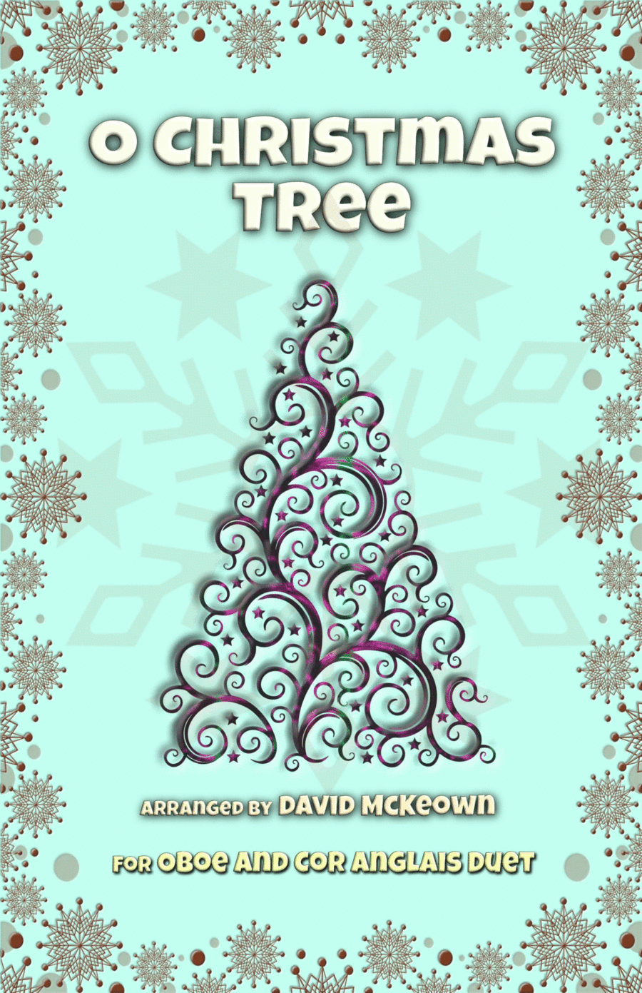O Christmas Tree, (O Tannenbaum), Jazz style, for Oboe and Cor Anglais Duet (arr. David McKeown)
