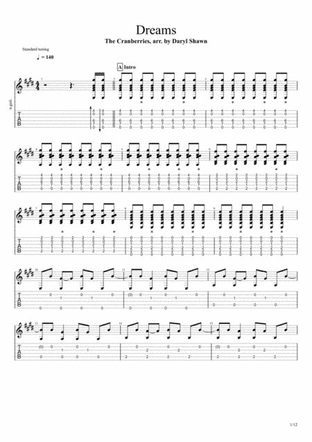 Dreams (arr. Daryl Shawn)