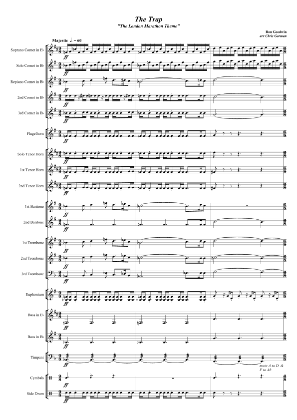 The Trap (London Marathon Theme) (arr. Chris Gorman)