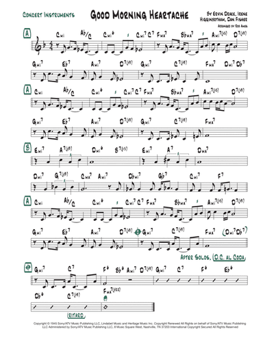 Good Morning Heartache (arr. Rob Ames)
