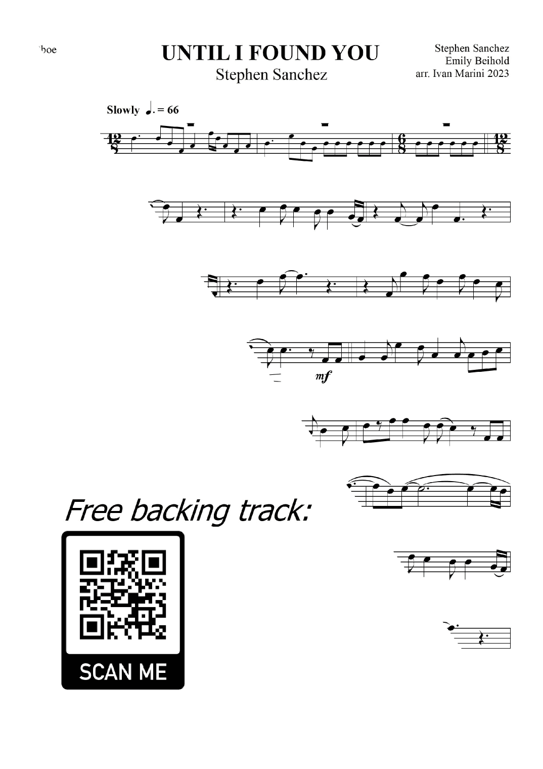 Until I Found You (arr. Ivan Marini)